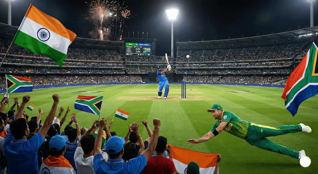 2. The Excitement of India vs South Africa
